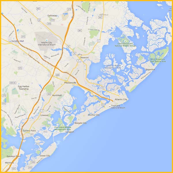 Wire Wiz Electrician Services | Service Area Map 2