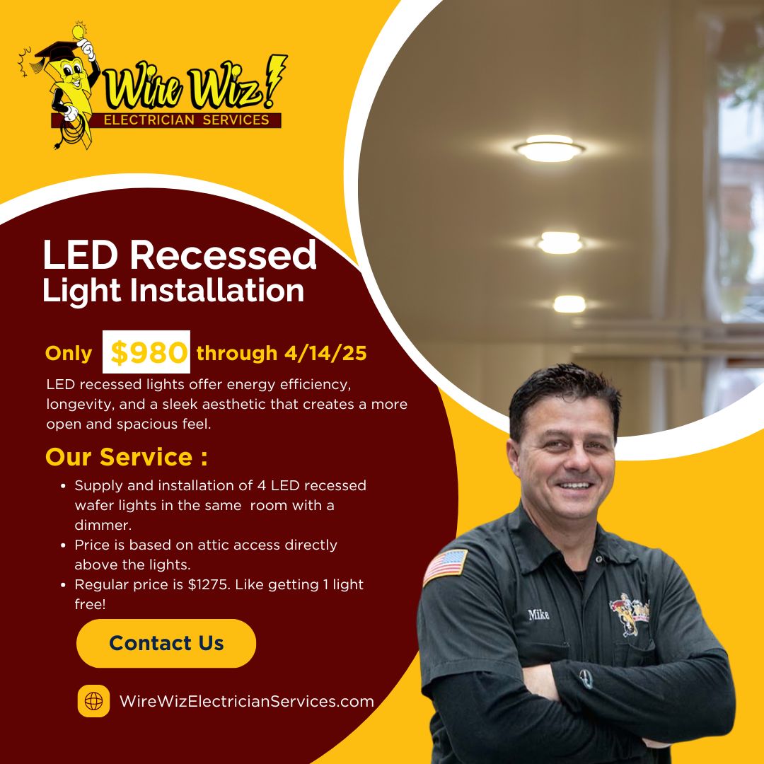 LED Recessed Light Installation Special Offer