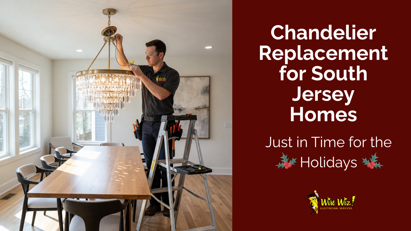 Chandelier Replacement for South Jersey Homes top image
